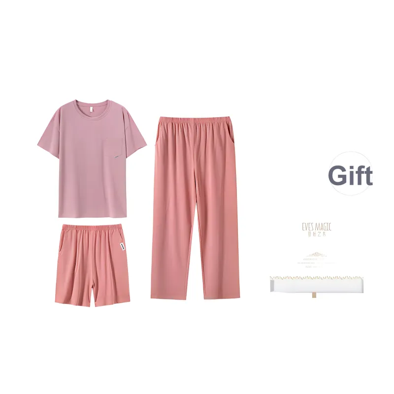 XIA.WA.ZHI.XIU Pajama Set Women's Gift Box Set-14