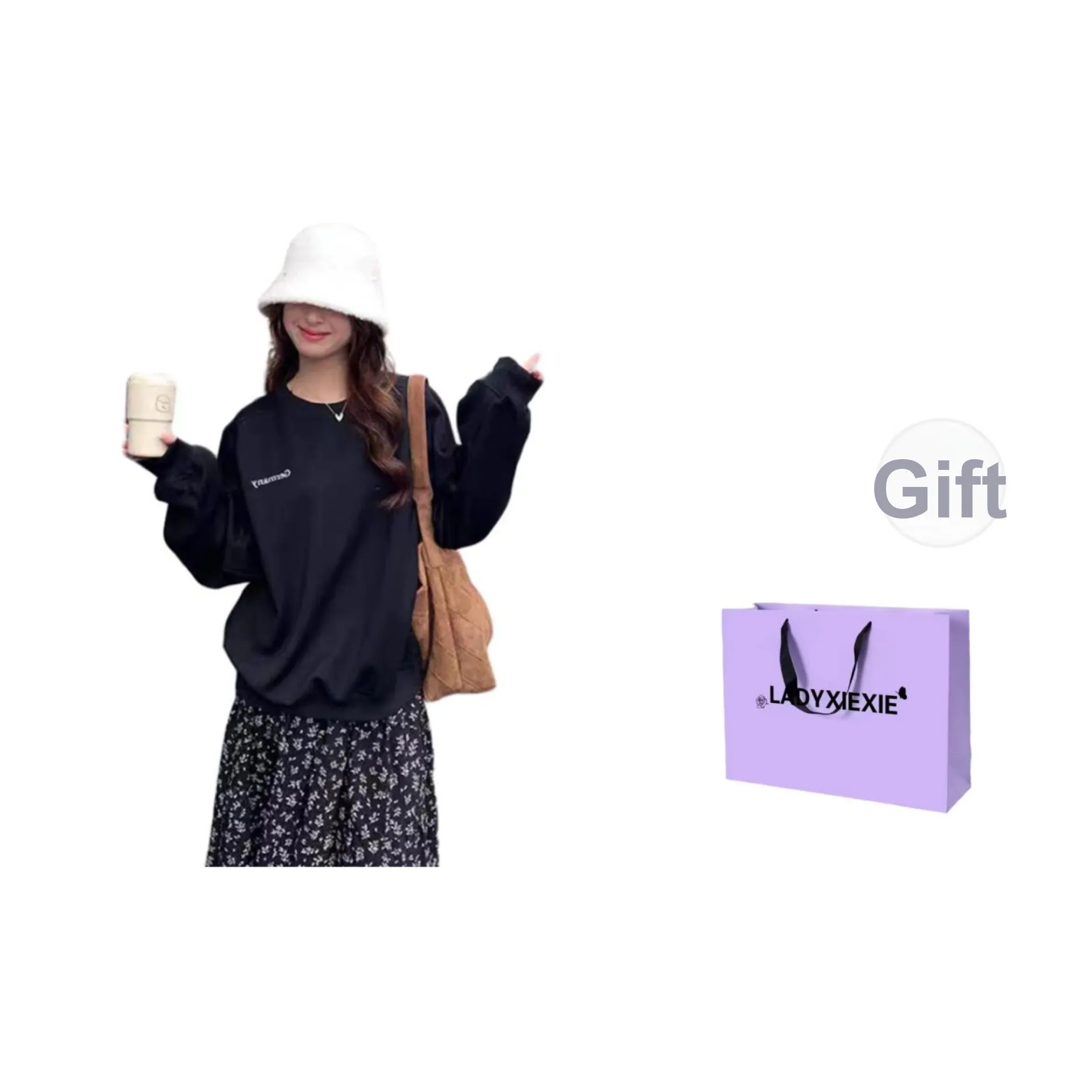 LADYXIEXIE Женские Свитшоты