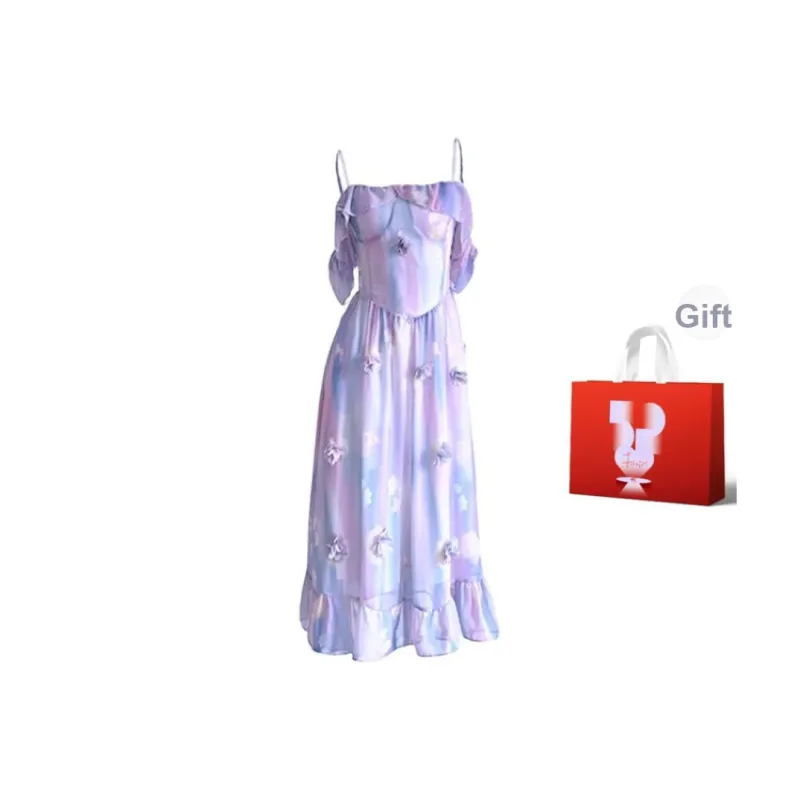 AURORA MUSE Slip Dresses Women's-5