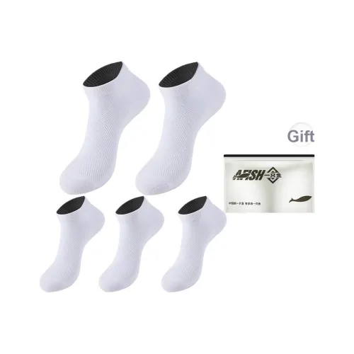 AFISH Низкие носки Мужские 5 пар сумка для покупок