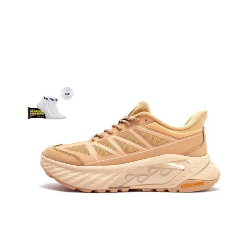 JNDO Беговые кроссовки Низкий Топ Песочный Унисекс