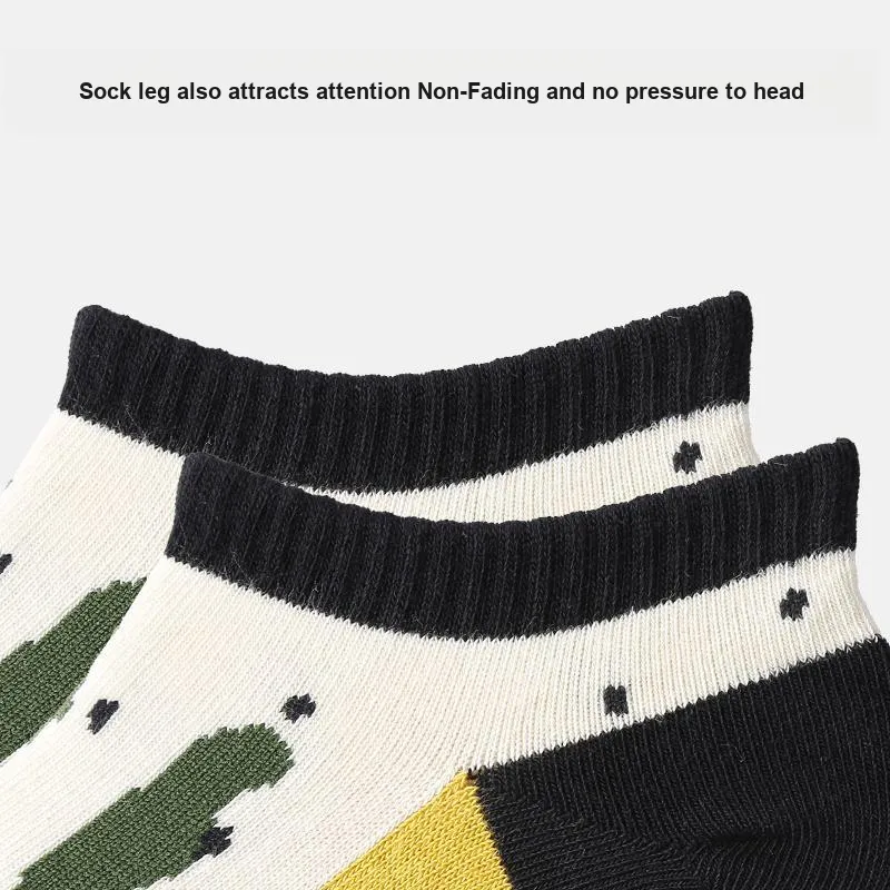 Primeet Mid Calf Socks Men's 5 Pack-47