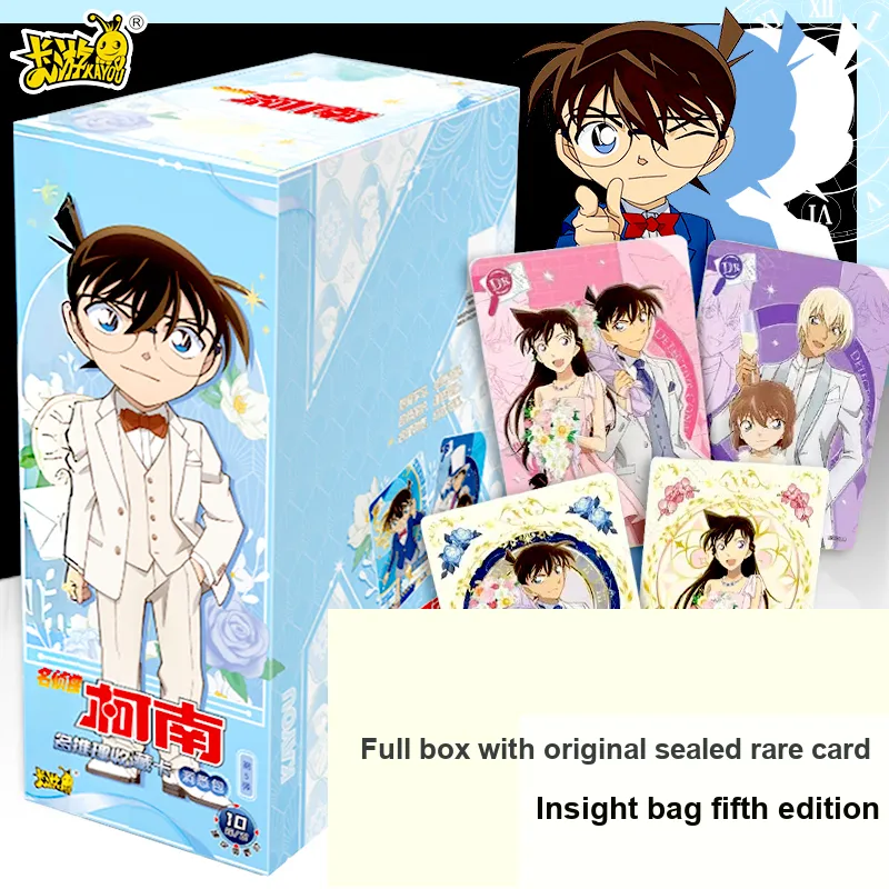 KAYOU Detective Conan Case Closed Insightful Box With 5 Bullets IP/Anime Cards Full Box-2