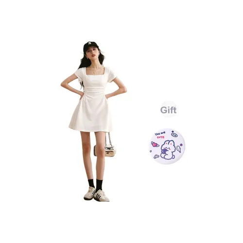 EVPGB Короткий рукав Платье Женское