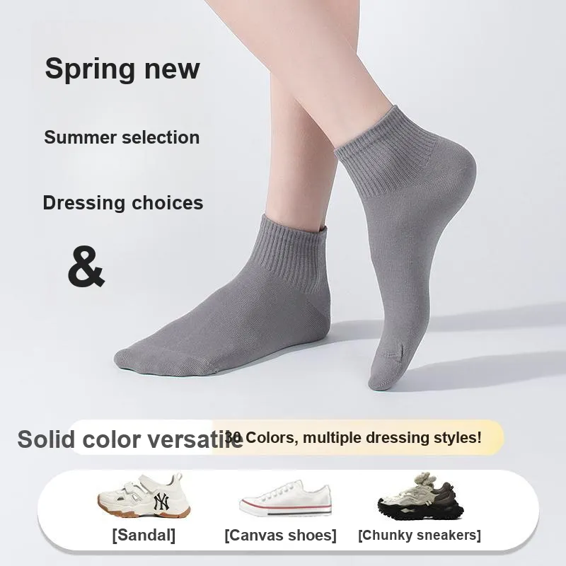 MIIOW Ankle Socks Women's 5 Pack-3