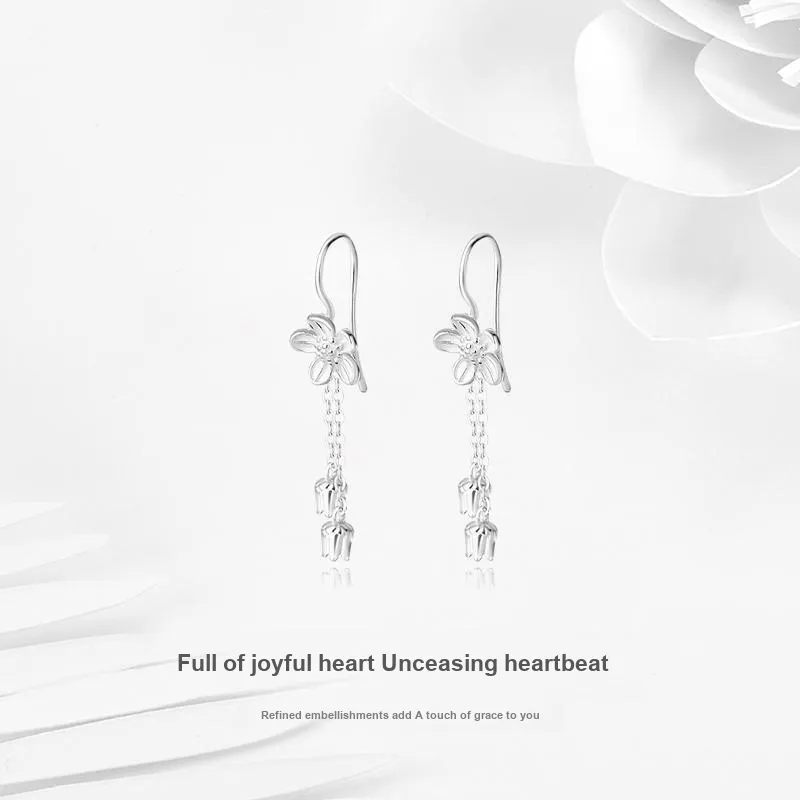JUICY GRAPE S999 Fine Silver Earrings Women's-3