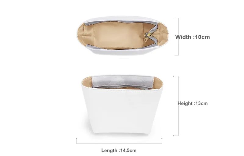Lan Bao Fan DuPont Paper Bag Accessory Liner Unisex White-9