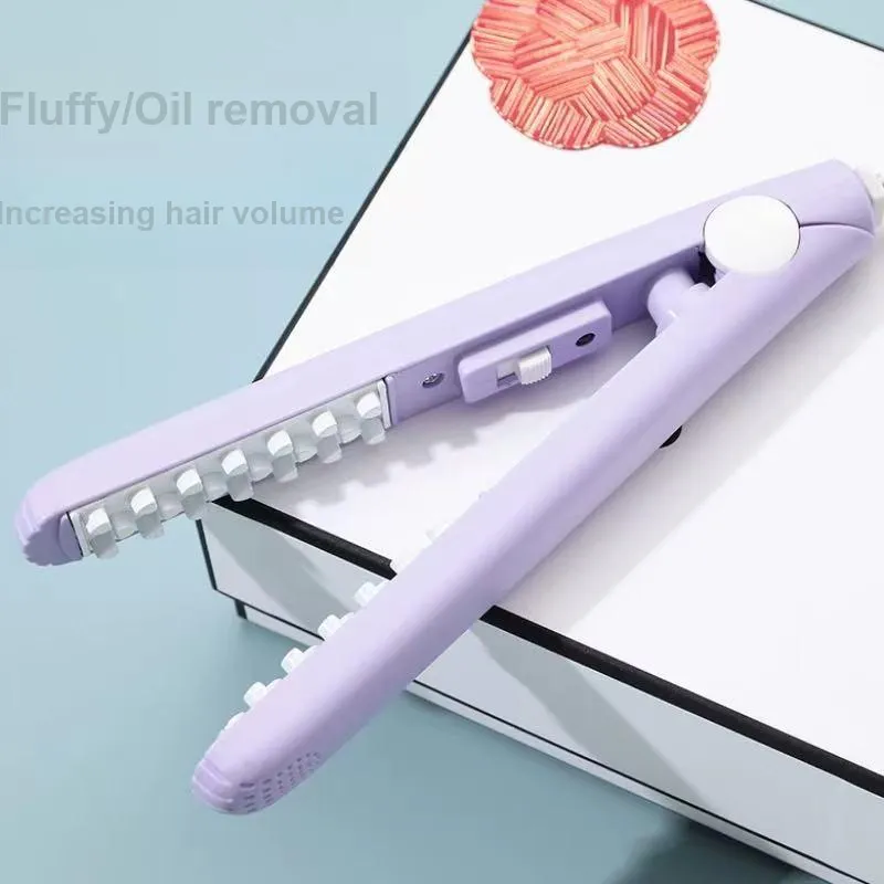 MITIANTU Corn Volumizing Hair Curler With Root Lift Pad For High Hairline, Small Size Mini Curling Iron Portable-11