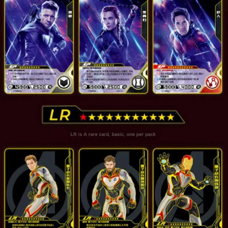 KAYOU Marvel Character Marvel Hero Showdown Basic Edition Volume 1 Blue Card-3