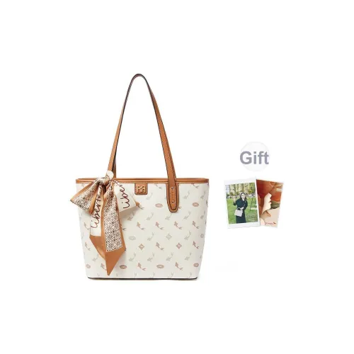 RED DRAGONFLY PVC Тоут Сумка через плечо Женская Экрю