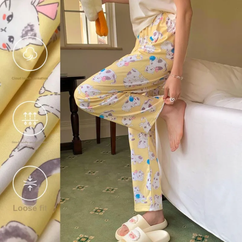 Yalu Women's Pajama Pants-6