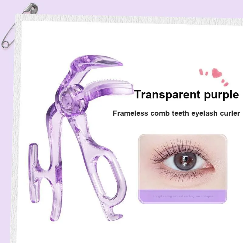 GECOMO Borderless Comb Teeth Eyelash Curlers Curling Shaping Long Lasting-5
