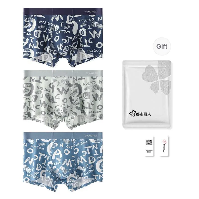 Urban Beauty Underpants Men's Shopping Bag 3 Pack-2