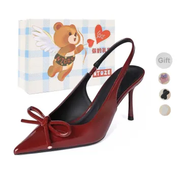 NTOZE Slim Heel High Heels Women's