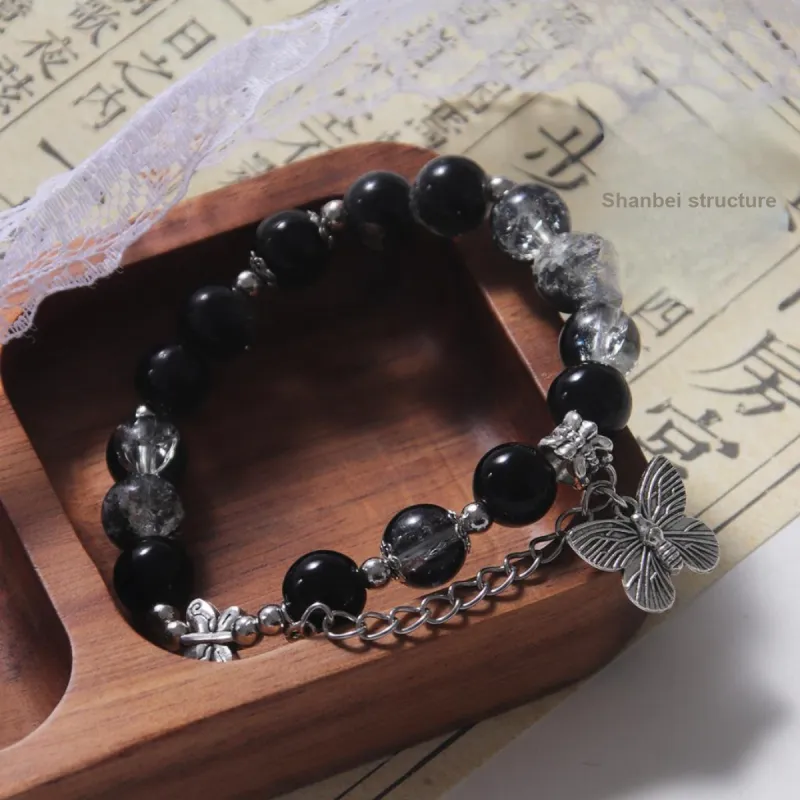 MEOBURLIY Colored Glaze Bracelets Unisex-4