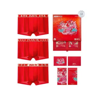 PLAN IN Underwear Gift Box Men's Box 3 Pack