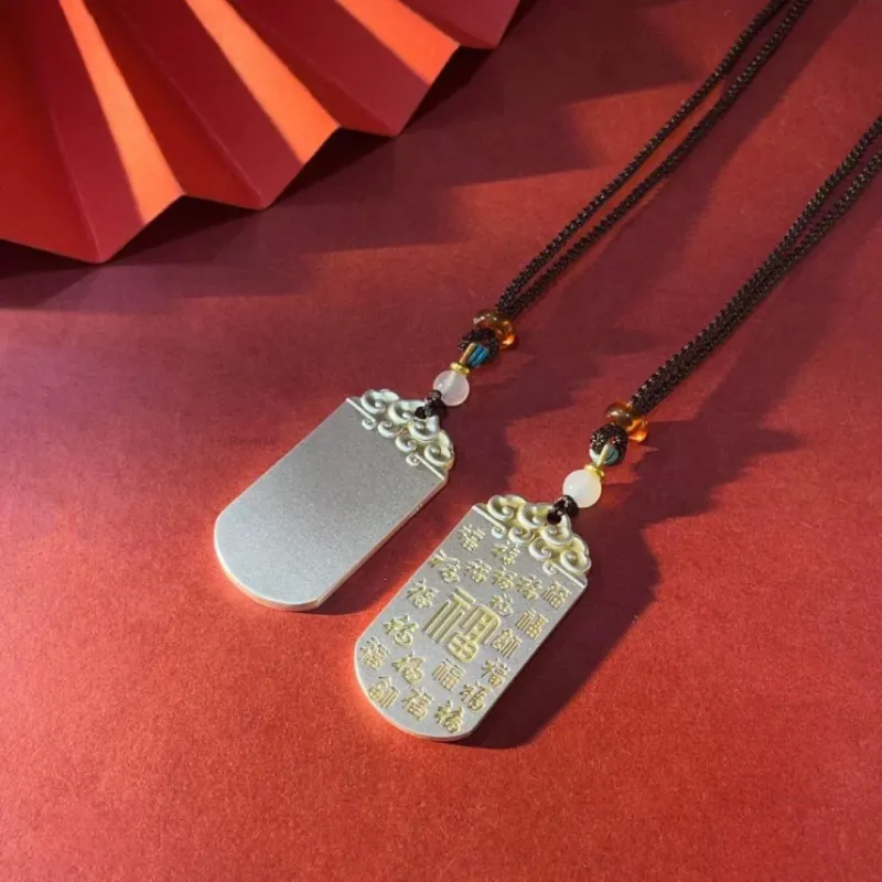 BKBU 999 Fine Silver Pendants Unisex-3