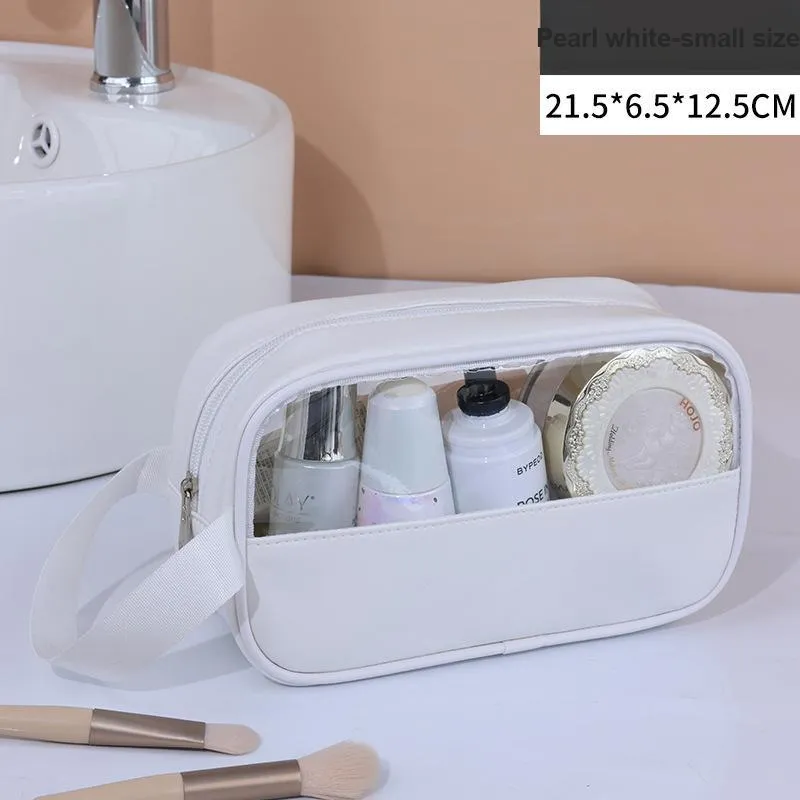 LETOO PVC Makeup Bag Large Size Unisex Multicolor-13