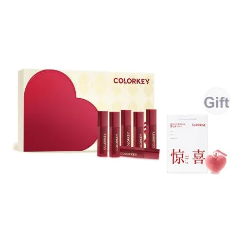 Colorkey Сердцебиение Chapter Наборы косметики Велюр Глянцевый LIP Матовый Цвет лица Увлажняющий Мягкий матовый