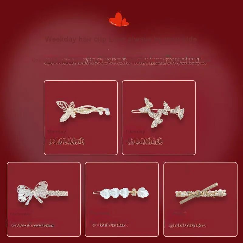 DJIN Hair Clips Women's-4