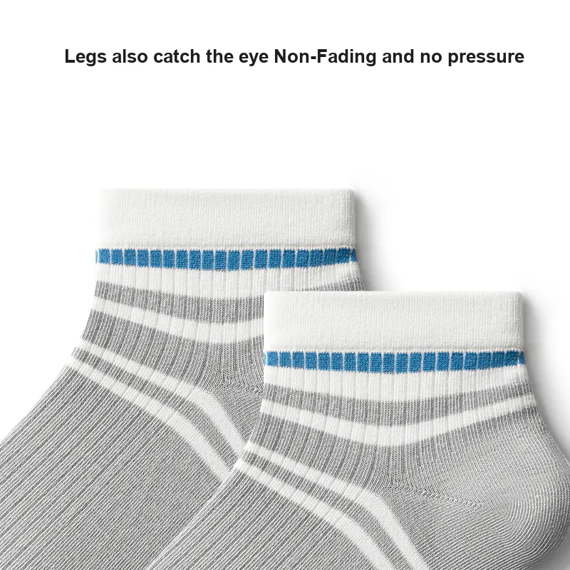 Primeet Ankle Socks Women's 5 Pack Summer Project-17