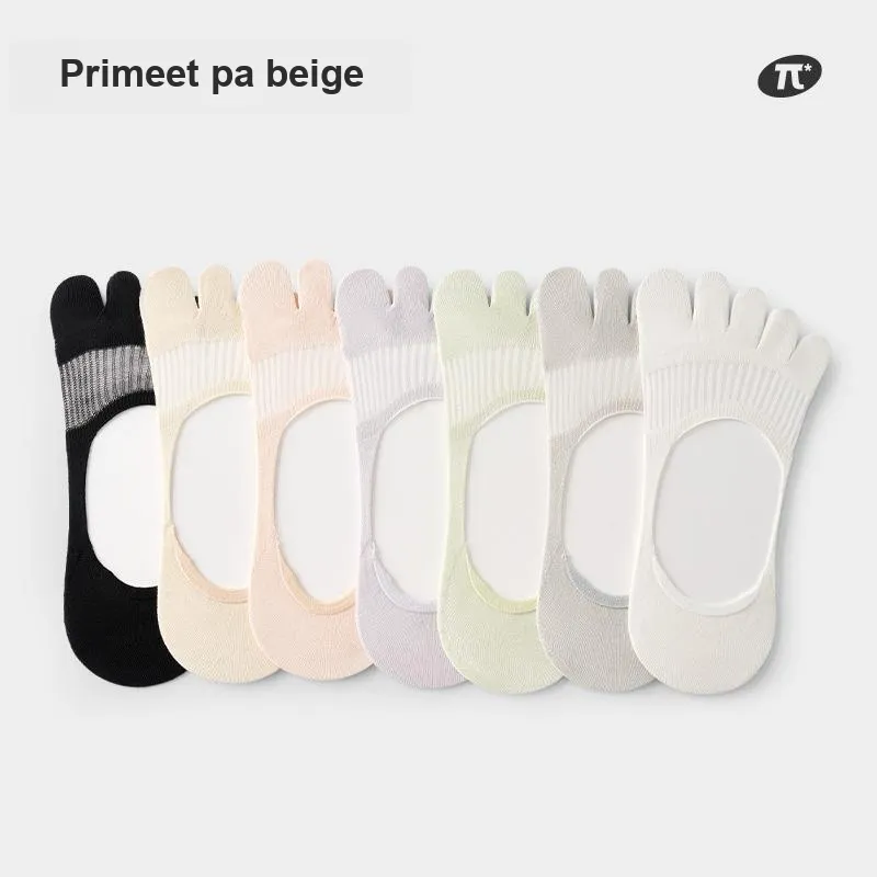 Primeet No Show Socks Women's 5 Pack-3