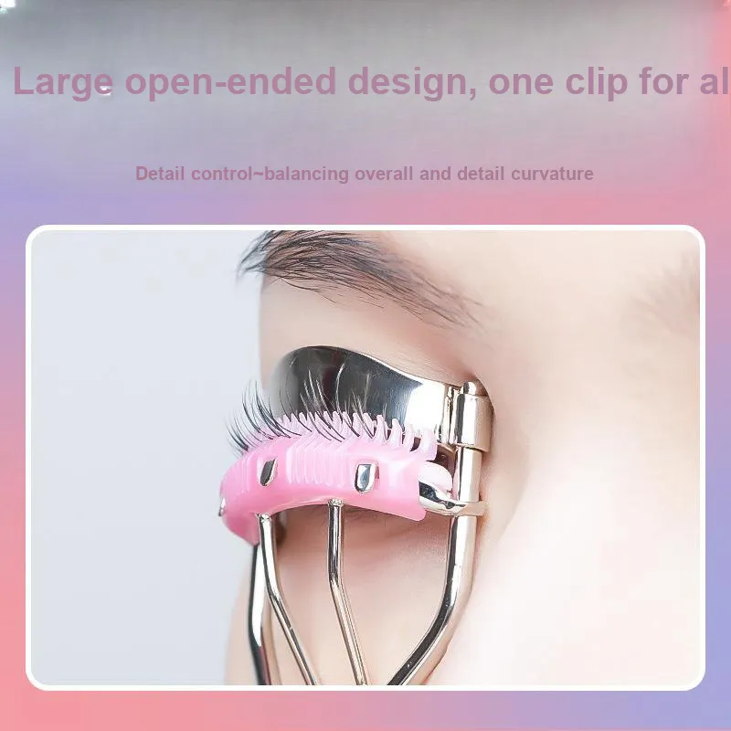 GECOMO Sunflower Eyelash Curler With Built in Comb, Wide Angle Convenient Design, Long Lasting Shaping Curling-3