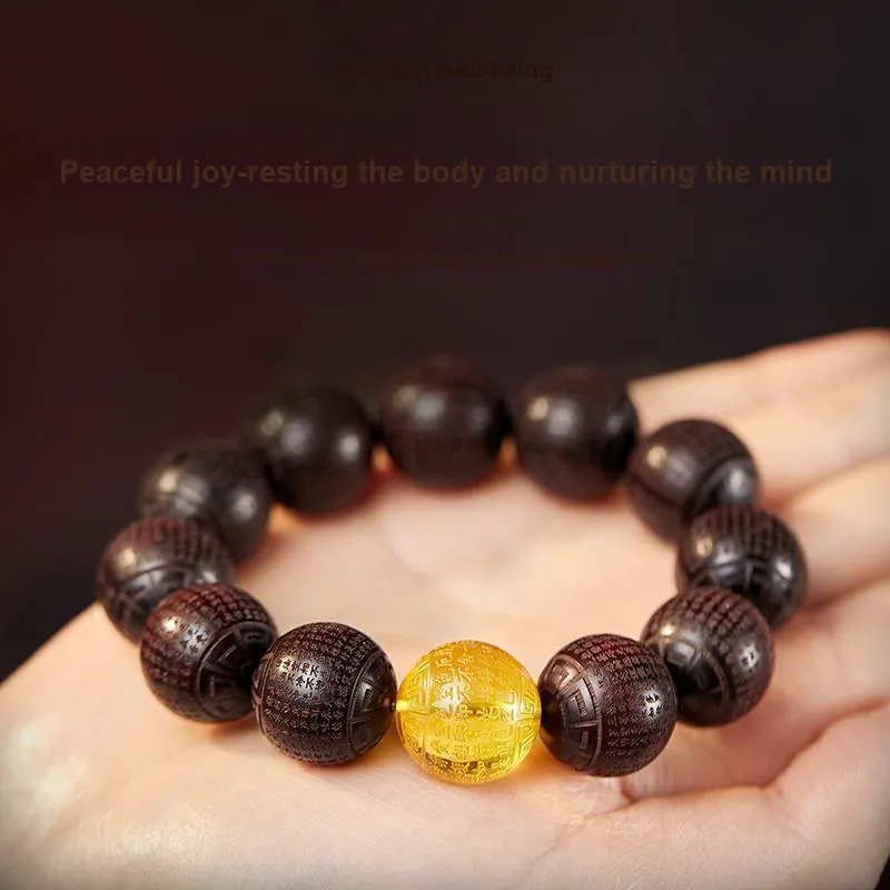 Moonstone Edge Rosewood Bracelets Men's-1