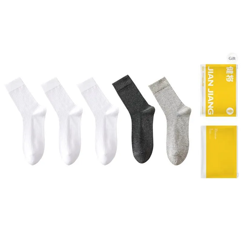 Master Mid Calf Socks Men's Shopping Bag Combo Set-19