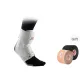 White Ankle Brace 195+2 Muscle Effect Patches (Skin and Black)