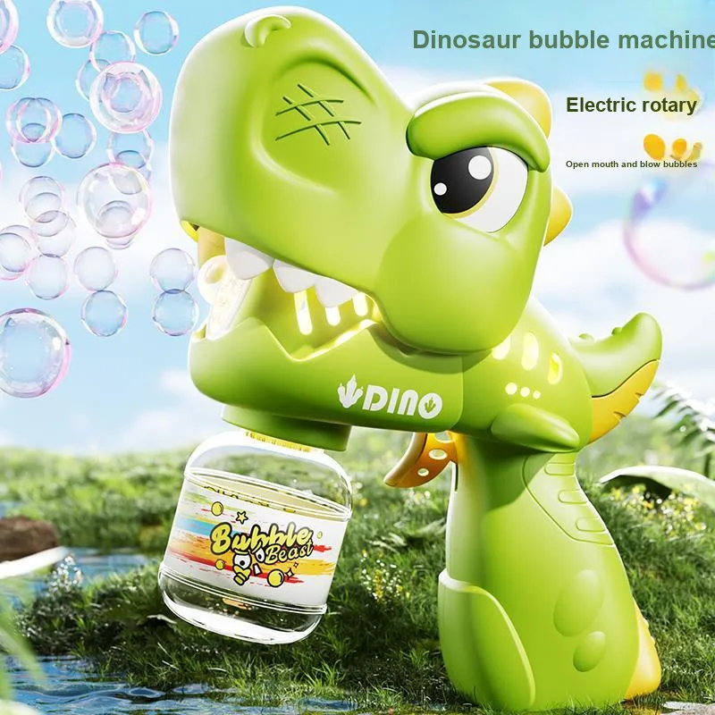 Bergers Dinosaur Kids Fully Automatic Bubble Machines-1