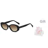 Obsidian Black with Gradient Tea Brown Lens