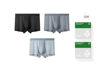 YOUKESHU Underpants Men's Box 3 Pack