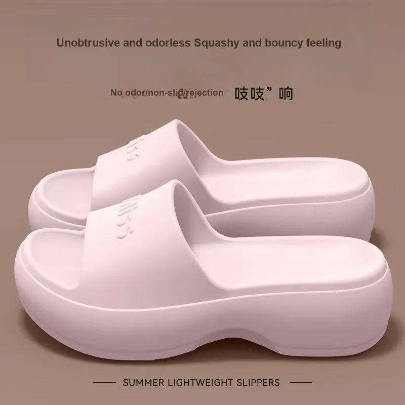 MAIMENG&XIAOTIANTUAN Women's Summer Slippers, Women's Home Indoor Bathing Slip Resistant Guest Outerwear Home Slippers-1