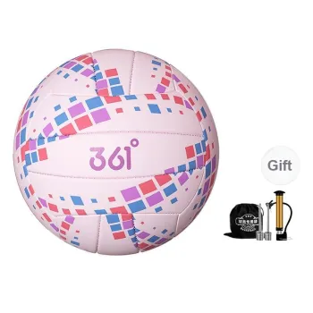 361° PVC Size 5 Volleyball Unisex Pink