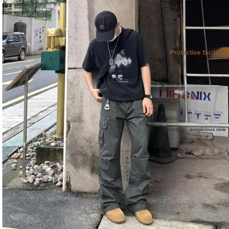 ZONEiD Jeans Unisex Gray-2