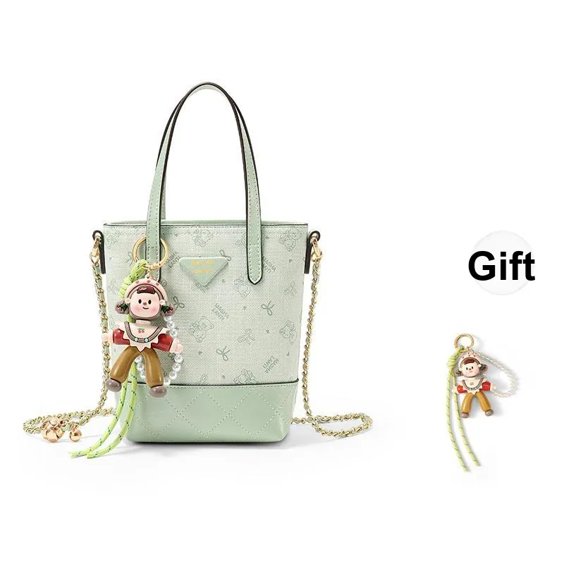 MashaLanti PVC Handbag, Crossbody Bag, Shoulder Bag, Bucket Bag Women's Multicolor-0