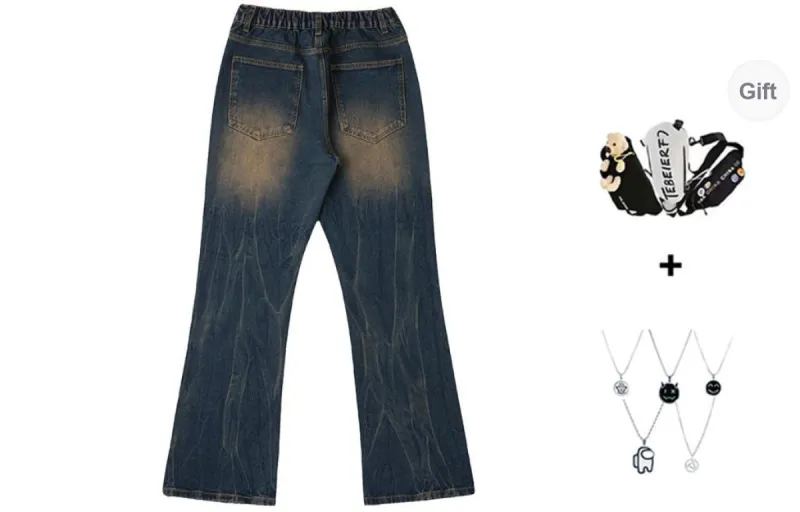 LIGHTNING BEAR Jeans Unisex-5