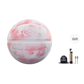 RIGORER PU Basketball Lucky Pink Size 7 Ball Training Unisex