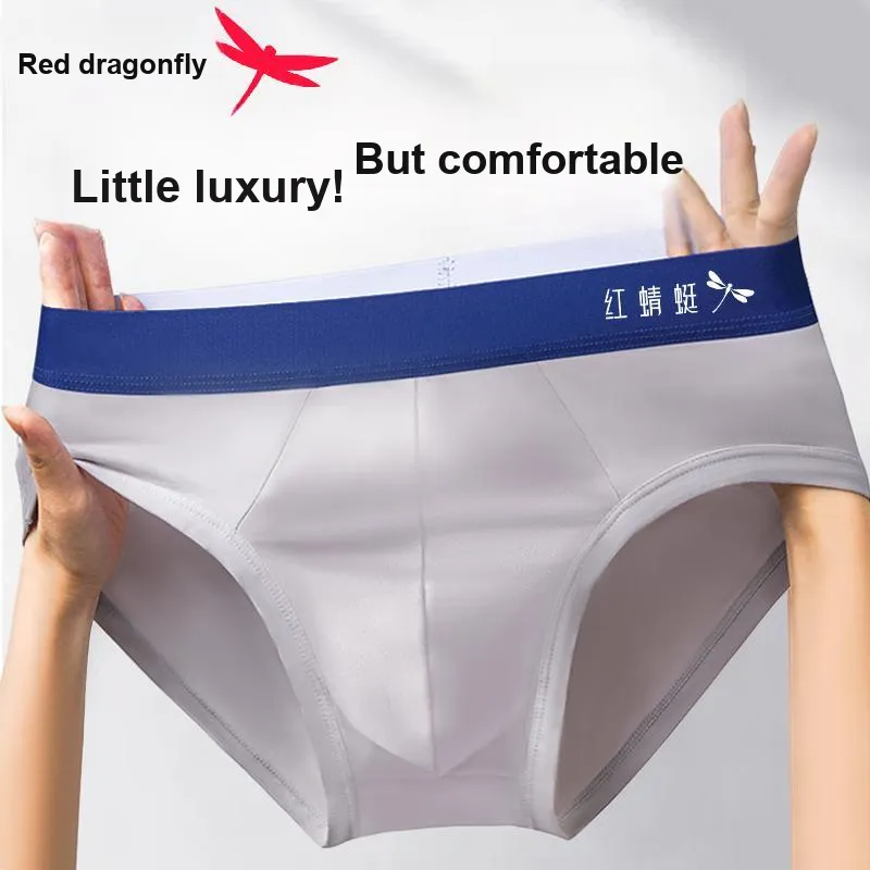 RED DRAGONFLY Cotton Panties Men's 2 Pack Gift Box Set-1