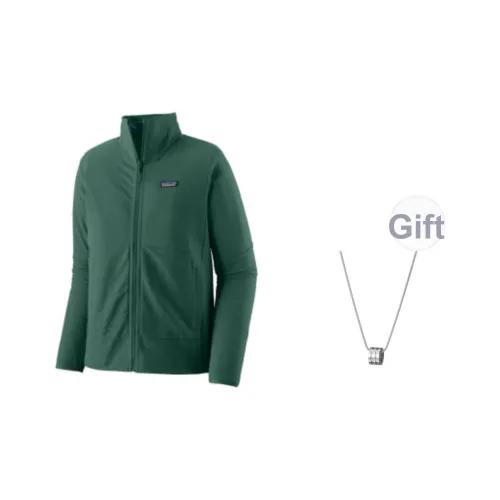 Patagonia Куртка Мужская Needle Palm Зеленый с Бесплатно Ожерельями