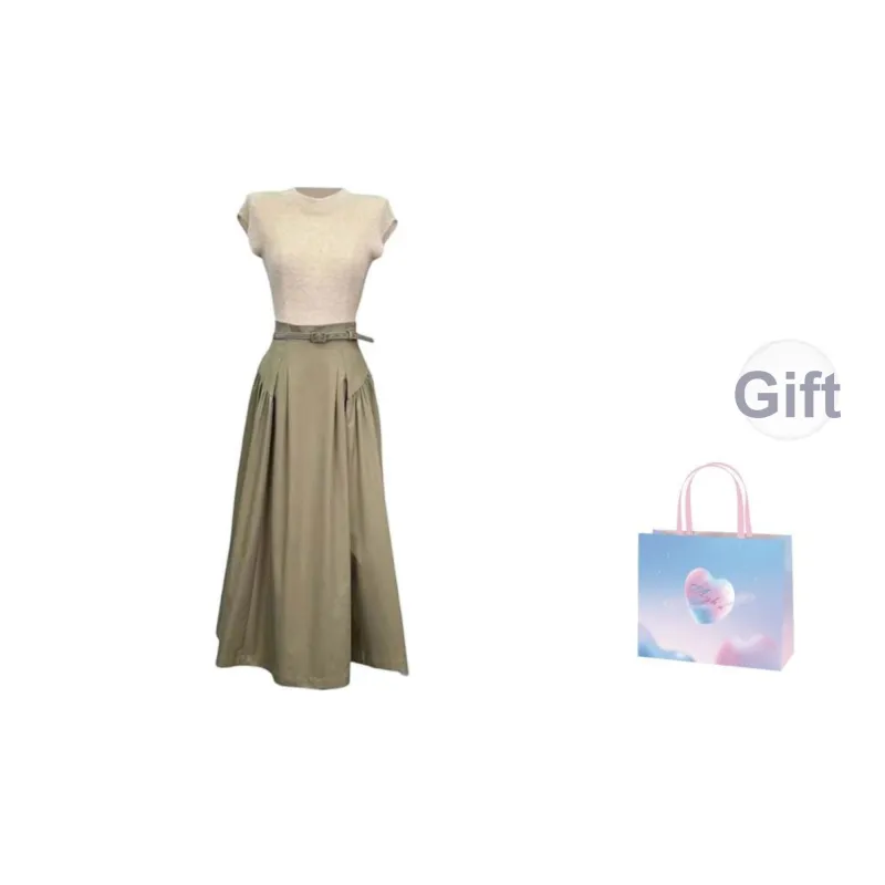 Aghr Two Piece Skirt Sets Women's-2