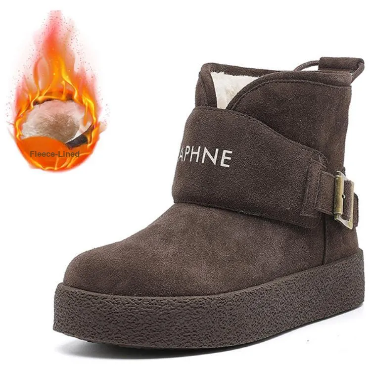 DAPHNE Thermal Short Snow Boots Women's-10