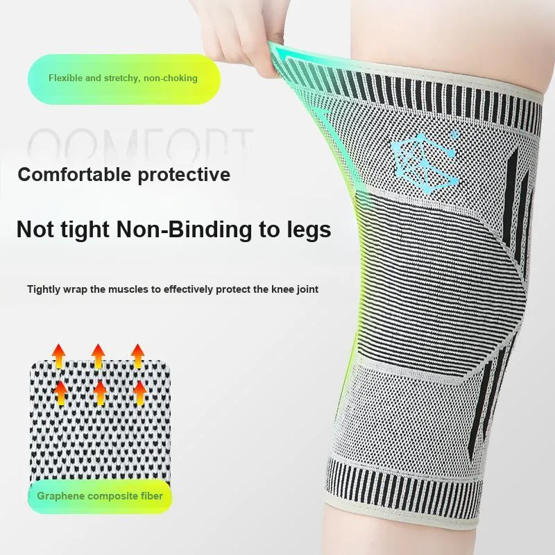 ZHONGKERUIERFU Running Mountaineering Hiking Fitness Unisex Knee Pads-3