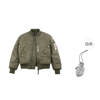ENSHADOWER Puffer Jacket Unisex Army Green