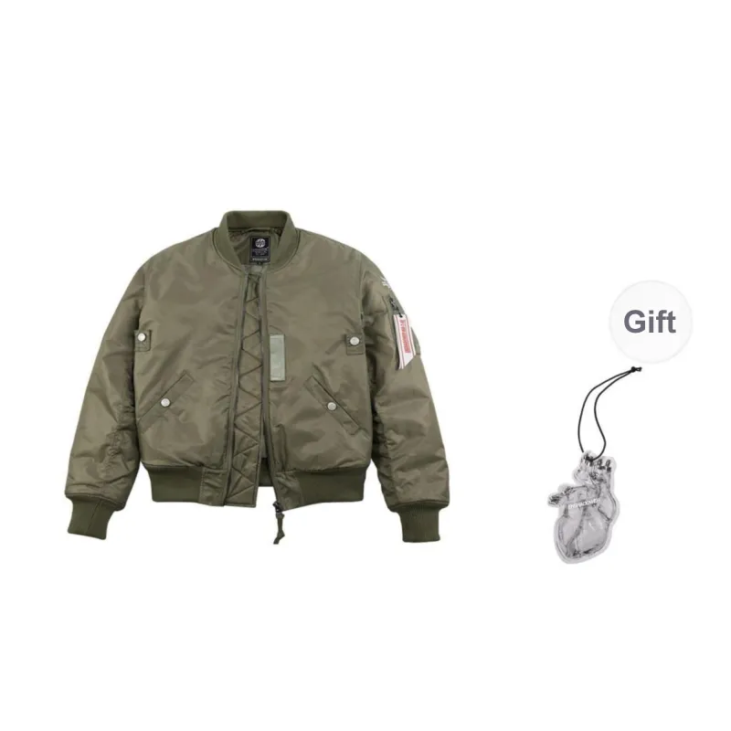ENSHADOWER Puffer Jacket Unisex Army Green-0