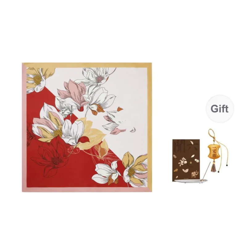 WENSLI Silk Scarves Unisex-20
