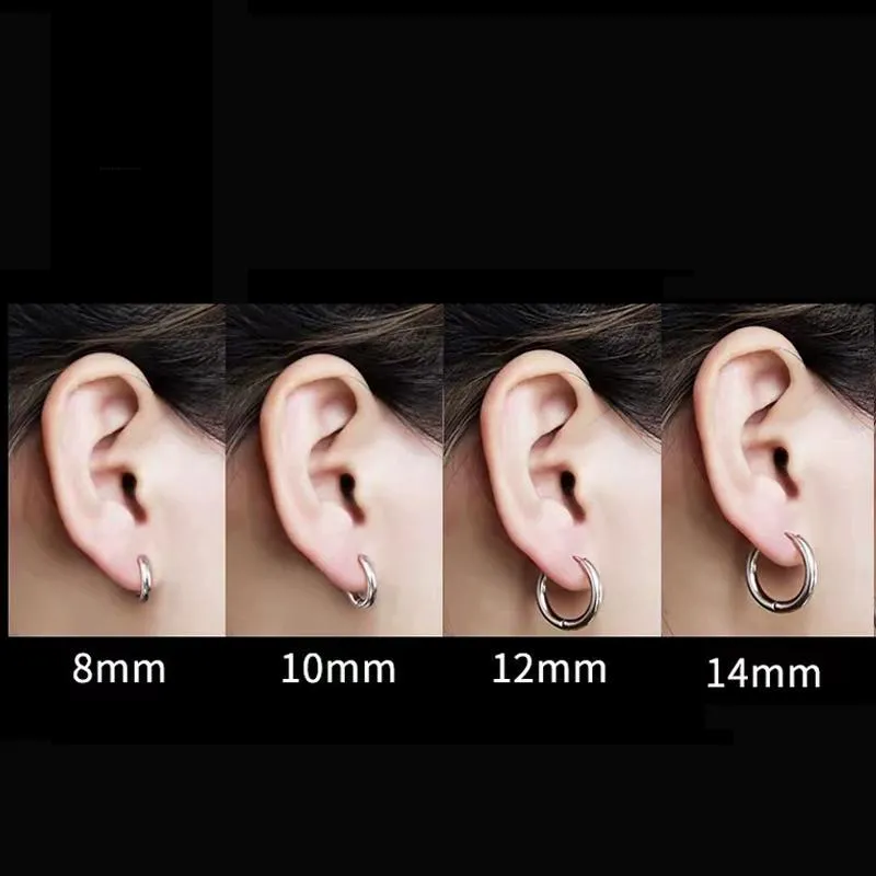 UX Street, Cool And Minimalist Earrings Unisex-2