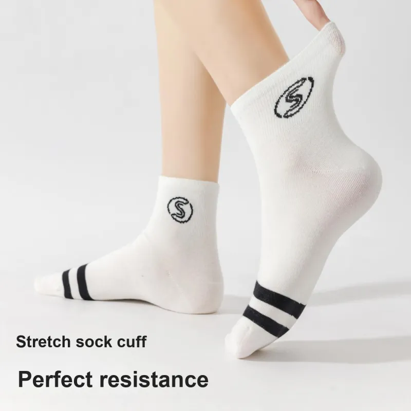Shuya Mid Calf Socks Women's 4 Pack-13