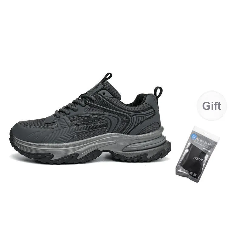 AOKANG Cushioning Wear-Resistant Low-Top Chunky Sneakers Men's Shopping Bag-20
